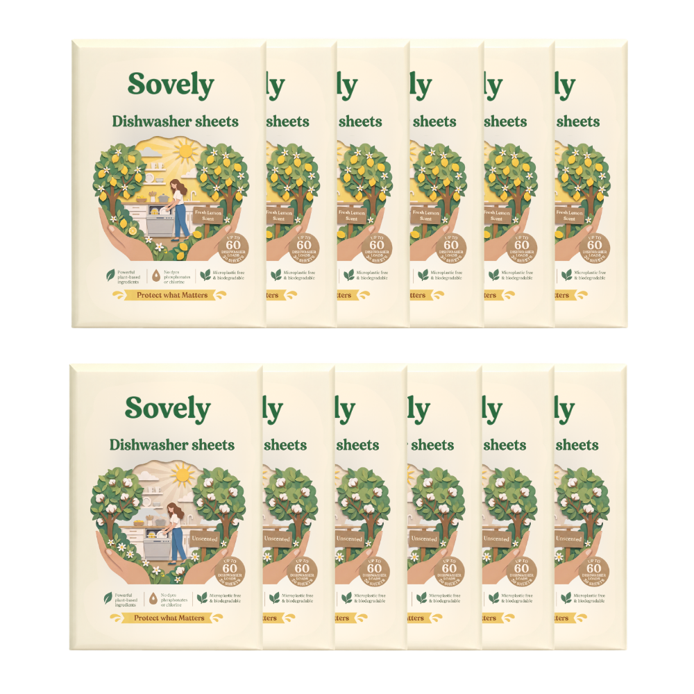 Eco-Friendly Dishwasher Sheets - 10 Pack