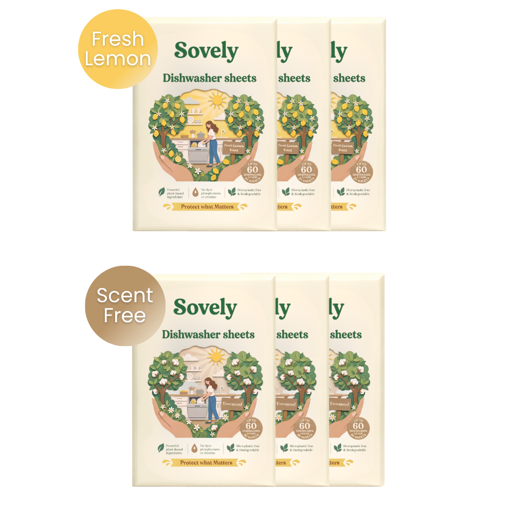 Eco-Friendly Dishwasher Sheets - 6 Pack
