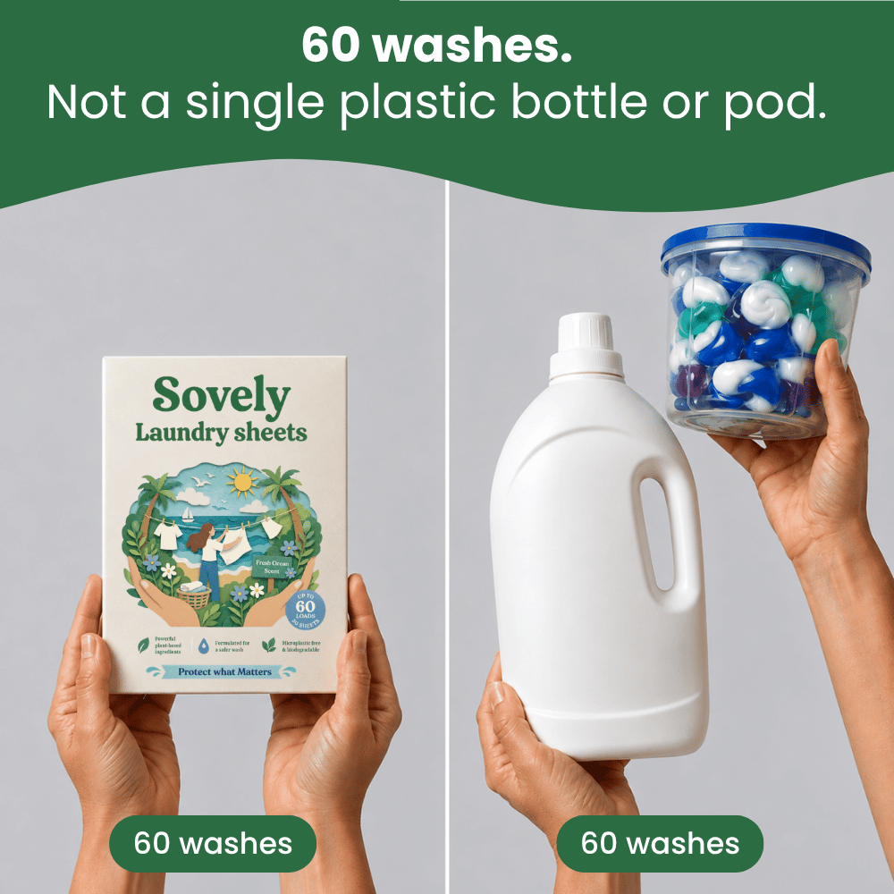 Eco-Friendly Laundry Sheets